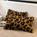 Axyaa Plush Rabbit Velvet Pillow Cover Set - Soft & Fluffy Decorative Pillow Sham