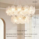 Cream Style Grand Hall Crystal Chandelier by Axyaa