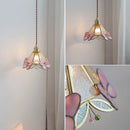 Axyaa Butterfly LED Hanging Lamp Clear Glass Nordic Pendant Lighting