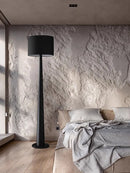 Axyaa Wood Floor Lamp - Modern Luxury LED Standing Light for Living Room Bedroom
