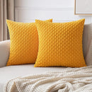 Axyaa Super Soft Corduroy Throw Pillows for Home Decor Sofa Bedroom Living Room