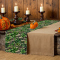 Watercolor Lines Table Runner by Axyaa: Indoor Outdoor Dining Long Cloth