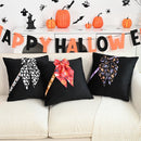 Axyaa Day of The Dead Lace Pillow Cover - Halloween Decor Pillowcase