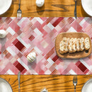 Axyaa Watercolor Plaid Table Runner Dining & Coffee Table Decor
