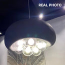 Axyaa Modern Loft G9 LED Pendant Chandelier: Minimalist Nordic Bar Hanging Lamp