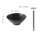 Axyaa Ramen Soup Salad Dessert Sashimi Bowl Set - Retro Japanese Ceramic Bowls