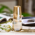 Axyaa Glass Vase for Spring and Summer Home Decor, St. Patrick's Day Easter Theme