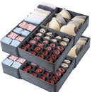 Axyaa Clothing Sock Bra Underwear Organizer Box Fabric Closet Dividers OrganizerBins