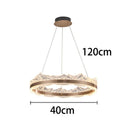 Axyaa Smart LED Acrylic Ceiling Light for Bedroom and Living Room