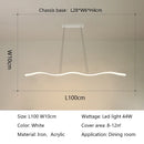 Axyaa LED Wave Pendant Lights: Modern, Creative Dining Room Chandeliers for Bar & Restaurant