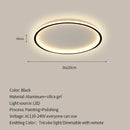 Axyaa LED Ceiling Lamp: Modern Ultrathin Light for Living Room, Bedroom, Study, Balcony