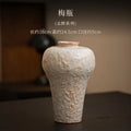 Wood-Fired Porcelain Vase by Axyaa - Boutique Room Decor Flower Pot & Tea Accessory