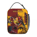 Axyaa Deadpool & Wolverine Insulated Lunch Bag - Portable Thermal Cooler