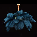 Axyaa Creative Feather Chandelier: Modern Nordic Pendant Light for Home Interior Decor