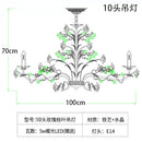 Axyaa Vintage Rose Flower Pendant Lamp for Dining Room and Bedroom