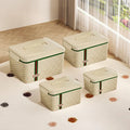 Axyaa Stackable Storage Box Organizer with Lid: Toys, Snacks, Books, Sundries Home Organization