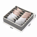 Axyaa Closet Organizer Box for Jeans Drawer Pants System Storage Organizer
