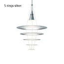 Axyaa Multi-layer Acrylic Pendant Light for Hotel, Club, Restaurant, Bar.