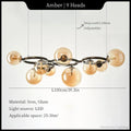 Axyaa Magic Beans Chandelier: Modern Dining Room Pendant Light for Home Decor
