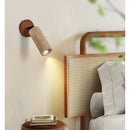 Axyaa LED Spotlight Wall Light for Bedroom Reading - Natural Stone Wall Sconce