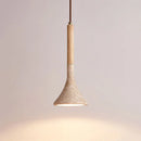 Axyaa Yellow Marble Pendant Light - Nordic Design LED Dining Room Hanging Lamp