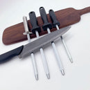 Axya Professional Knife Sharpener Rod for Sharpening Kitchen Knives - Carbon Steel Musat