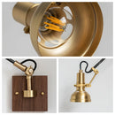 Axyaa Swing Arm Wall Lamp, Mid Century Modern Bedroom Reading Light