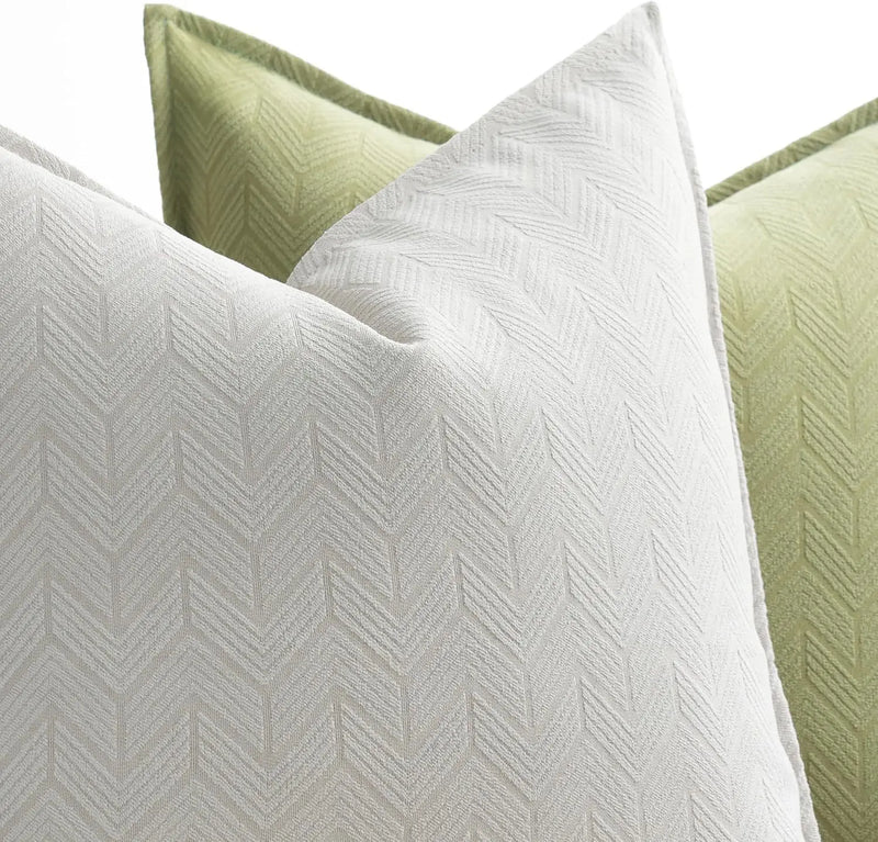 Axyaa Chenille Arrow Pillow Cover, Brown & Orange, Various Sizes