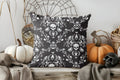 Axyaa Halloween Ghosts Pattern Pillow Cover for Sofa, Bedroom, Car - Cushion Cover