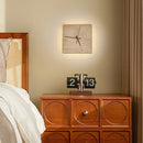 Axyaa Stone Clock Wall Lamp: Stylish Lighting for Home Decor