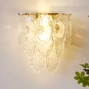 Axyaa Crystal Wall Lamp: Postmodern Living Room TV Background Creative Bedroom Light
