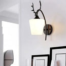 Nordic Deer Head LED Wall Light by Axyaa - Modern Iron Art Home Decor