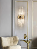 Axya Crystal Bedside Wall Lamp: Modern Minimalist Living Room & Corridor Light