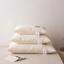 Axyaa Polyester Fiber Neck Health Pillow Set with 100% Cotton Cover