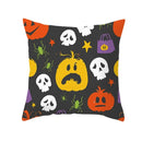 Axyaa Horror Pattern Polyester Pillowcase for Home Festival Decor