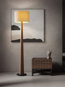 Axyaa Wood Floor Lamp - Modern Luxury LED Standing Light for Living Room Bedroom