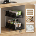 Axyaa Wheeled Storage Rack, Tiered Organizer, Space-Saving Shelf for Home & Kitchen