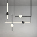 Axyaa Modern Living Room Chandeliers Ceiling Lamp LED Hanging Lights Indoor Lighting