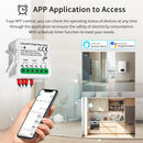 Axyaa Smart WiFi Energy Meter Clamp 80A 1/2CH Power Monitor Alexa Google Home