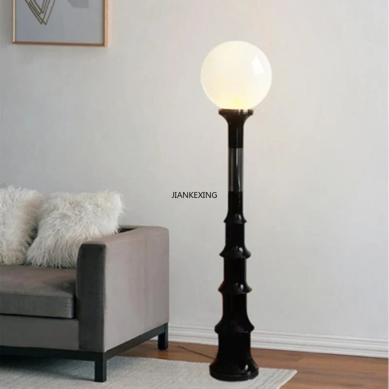 Axyaa Retro Art LED Floor Lamp for Bedroom & Children's Study