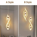 Axyaa Geometric Acrylic Pendant Light for Modern Home Decor and Lighting