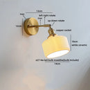Axyaa Nordic LED Wall Light Fixture Indoor Bathroom Stair Bedroom Bedside Wall Lamp