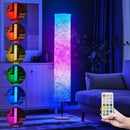 Axyaa LED Floor Lamp with Remote Control and Soft Light for Home Decor