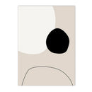 Modern Abstract Line Canvas Print by Axyaa - Boho Minimalist Nordic Wall Art