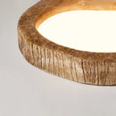 Axyaa Retro Wood Ceiling Light for Bedroom, Living Room, and Study
