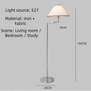 Nordic Minimalist Swivel Floor Lamp by Axyaa - Stylish Upright Lamp for Living Room, Bedroom