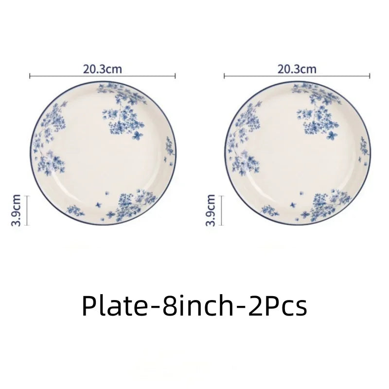 Axyaa Ceramic Tableware Set for Parties and Daily Meals