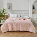 Axyaa Antibacterial Wrinkle Yarn Washed Cotton Fleece Summer Quilt