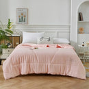 Axyaa Antibacterial Wrinkle Yarn Washed Cotton Fleece Summer Quilt