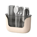 Axyaa Kitchen Drain Storage Basket: Large Capacity Multi-Function Dinnerware Organizer